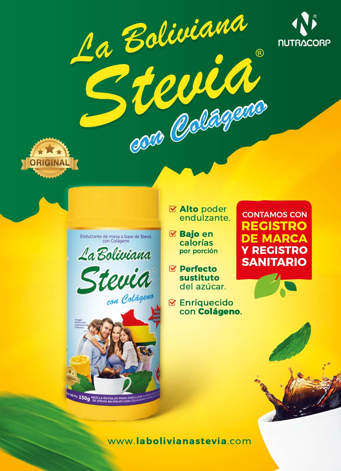 Stevia Con Colageno